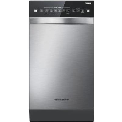 Lava-louças Brastemp BLF10BR 10 Serviços Ciclo Pesado Inox