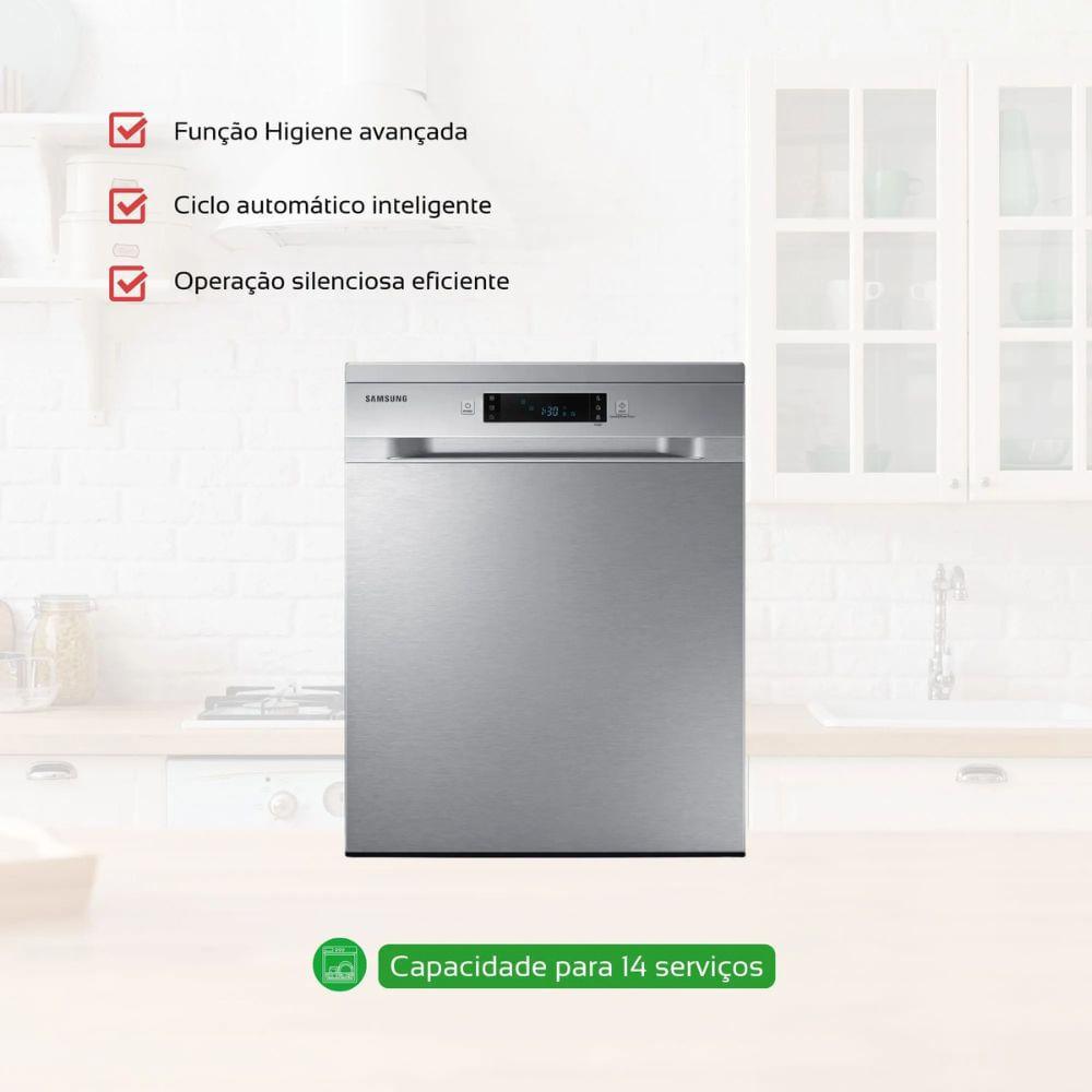 Lava-Louças Samsung 14 Serviços Inox 110V DW60C7050FS/AZ - 8