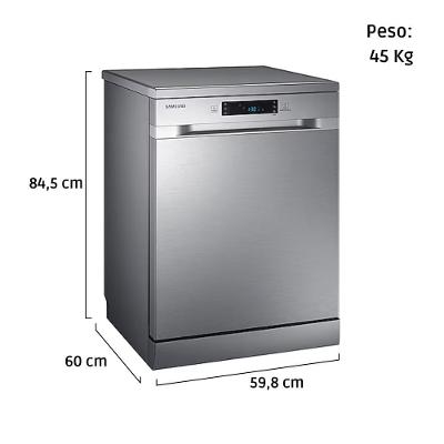 Lava-Louças Samsung 14 Serviços Inox DW60C7050FS/AZ