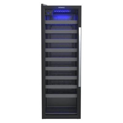 Adega Venax Piubella 50 Garrafas Porta Invertida Preta 110V 19938