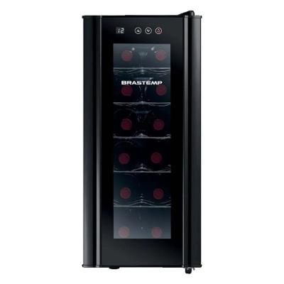 Adega Brastemp 12 Garrafas Preto 110V BZC12BEANA