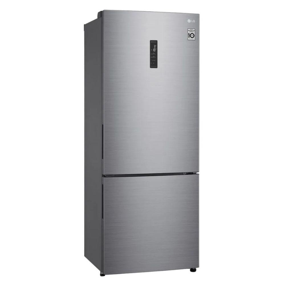 Geladeira LG Bottom Freezer Inverse 451L Platinum 110V, Sistema Inverter, Alta Capacidade, Moderno, Modelo GC-B569NLLM - 2
