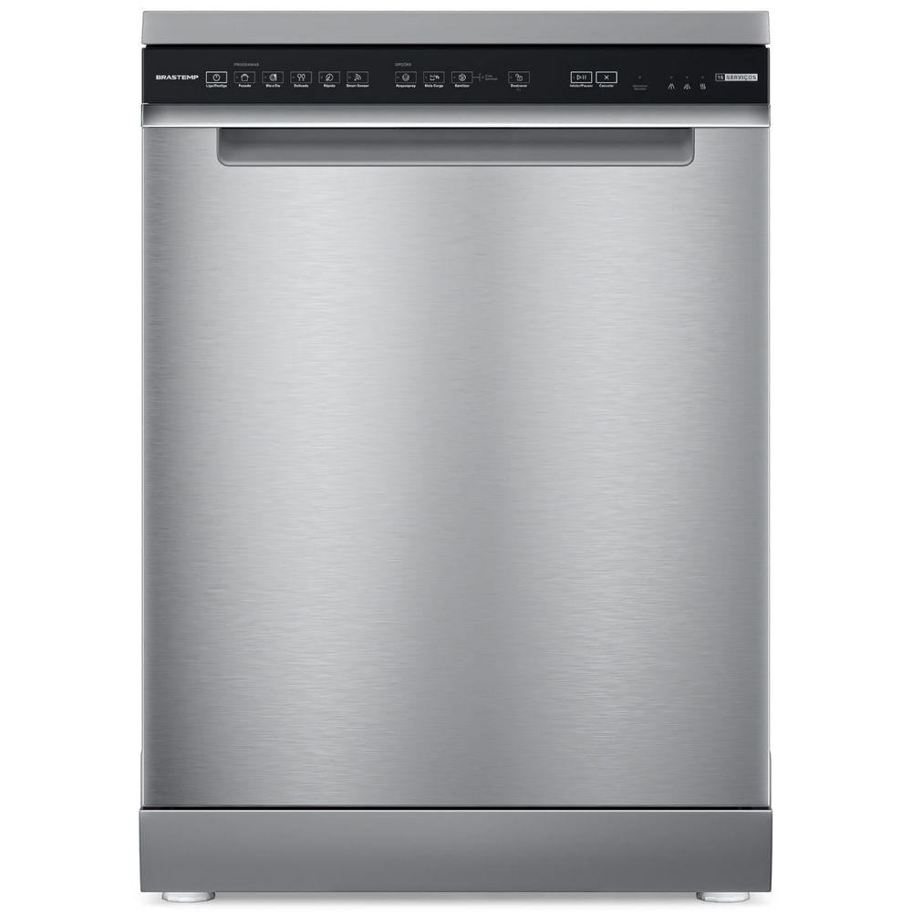 Lava-Louças Brastemp 15 Serviços Smart Sensor Inox 220V BLF61ARBNA - 1