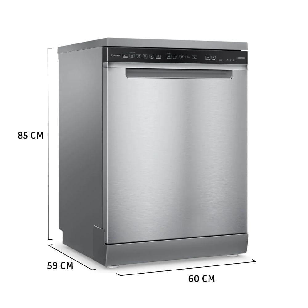 Lava-Louças Brastemp 15 Serviços Smart Sensor Inox 220V BLF61ARBNA - 3