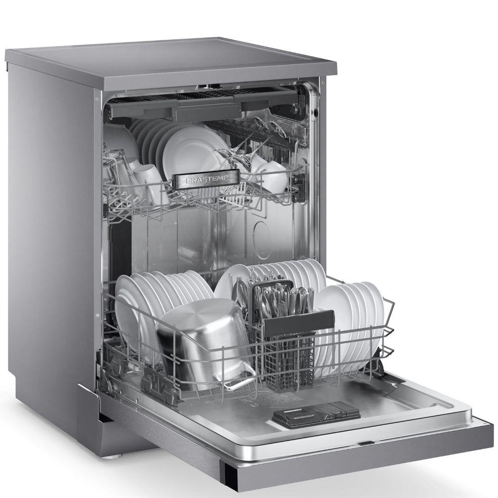 Lava-Louças Brastemp 15 Serviços Smart Sensor Inox 220V BLF61ARBNA - 7