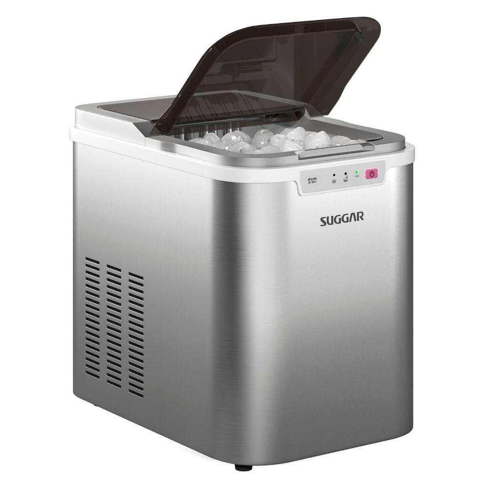 Máquina de Gelo Suggar 15Kg Prata 110V MG1501PR - 1