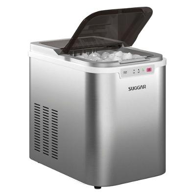 Máquina de Gelo Suggar 15Kg Prata 110V MG1501PR