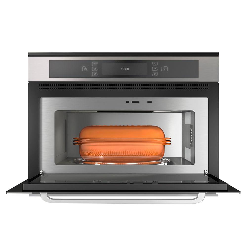 Micro-ondas Brastemp de Embutir 40 Litros Inox - 2