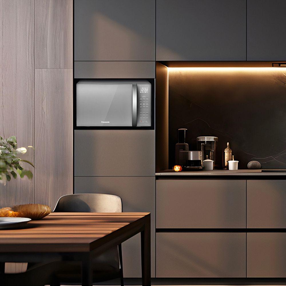 Micro-ondas de Bancada Panasonic 34 Litros Inox 110V NN-ST67LSRUN - 2