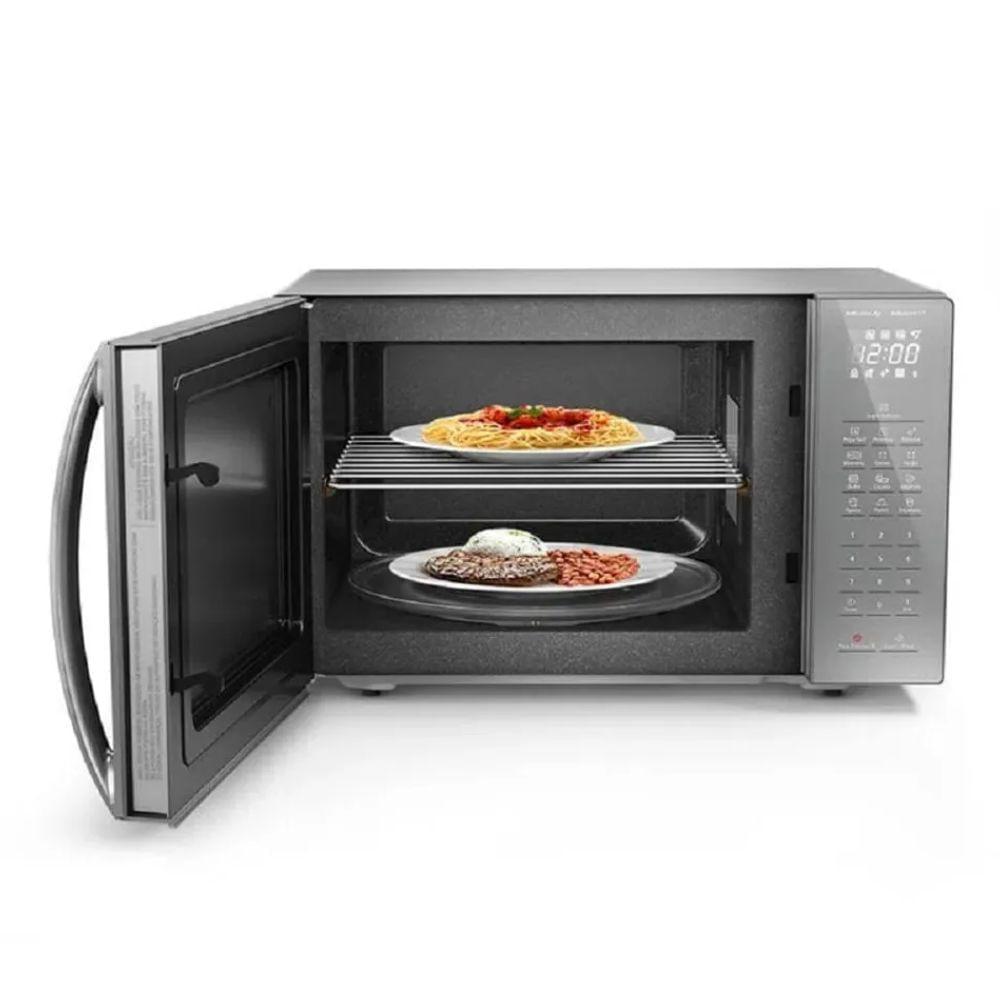 Micro-ondas de Bancada Panasonic 34 Litros Inox 110V NN-ST67LSRUN - 6