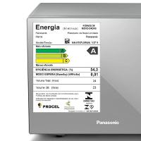 Micro-ondas de Bancada Panasonic 34 Litros Inox 110V NN-ST67LSRUN - 8