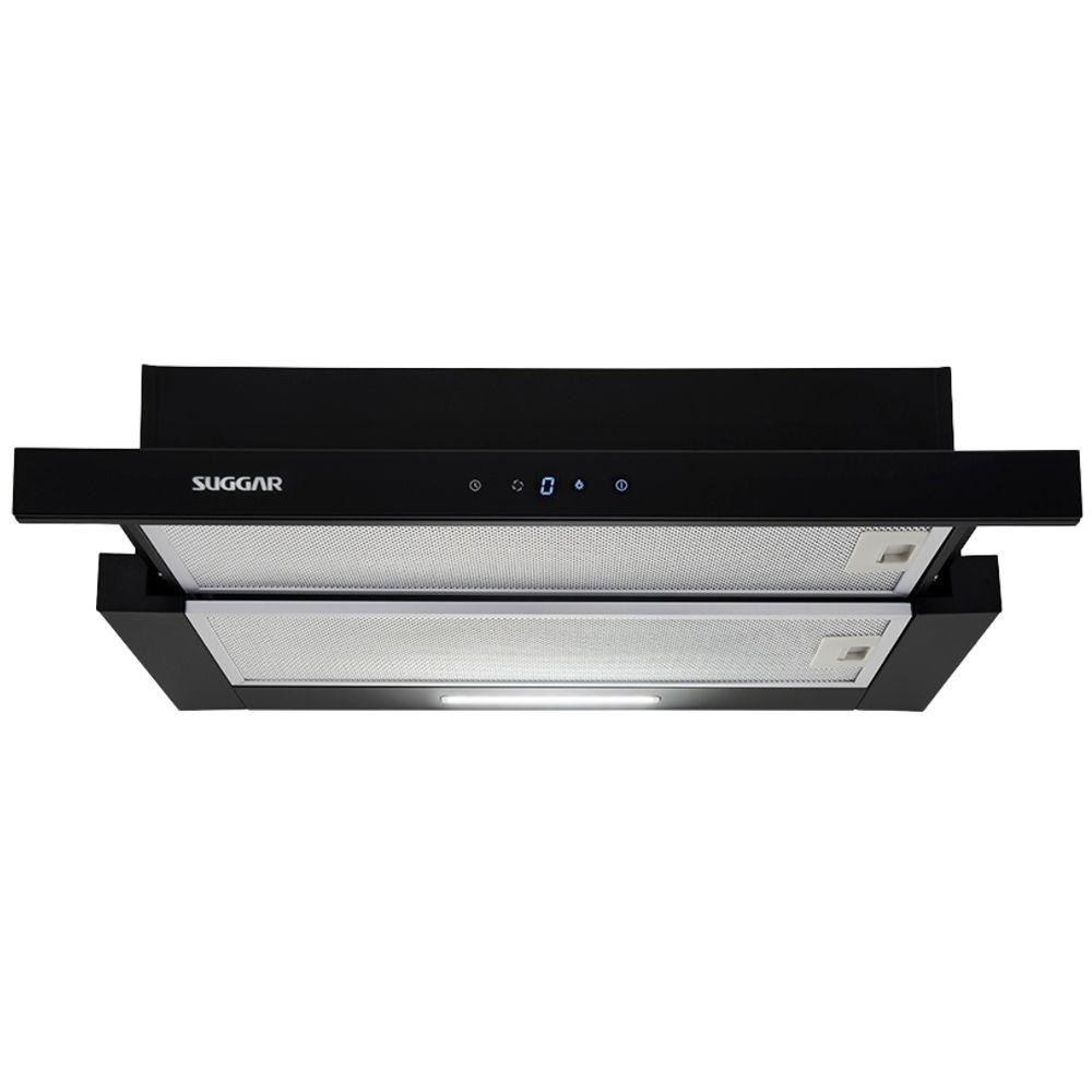 Depurador de Ar Suggar Slim Touch de Embutir 80cm Preto 220V DE82THPT - 6
