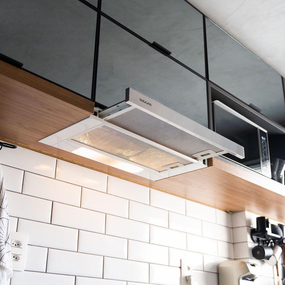 Depurador de Ar Suggar Slim de Embutir 60Cm Inox 220V DE62IX - 2