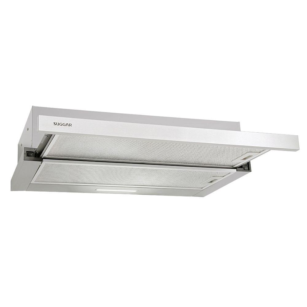 Depurador de Ar Suggar Slim de Embutir 80Cm Inox 110V DE81IX - 2