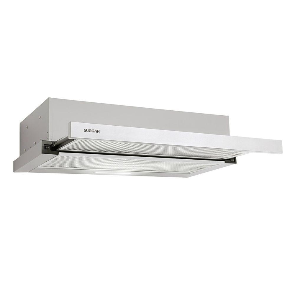 Depurador de Ar Suggar Slim de Embutir 80Cm Inox 110V DE81IX - 3
