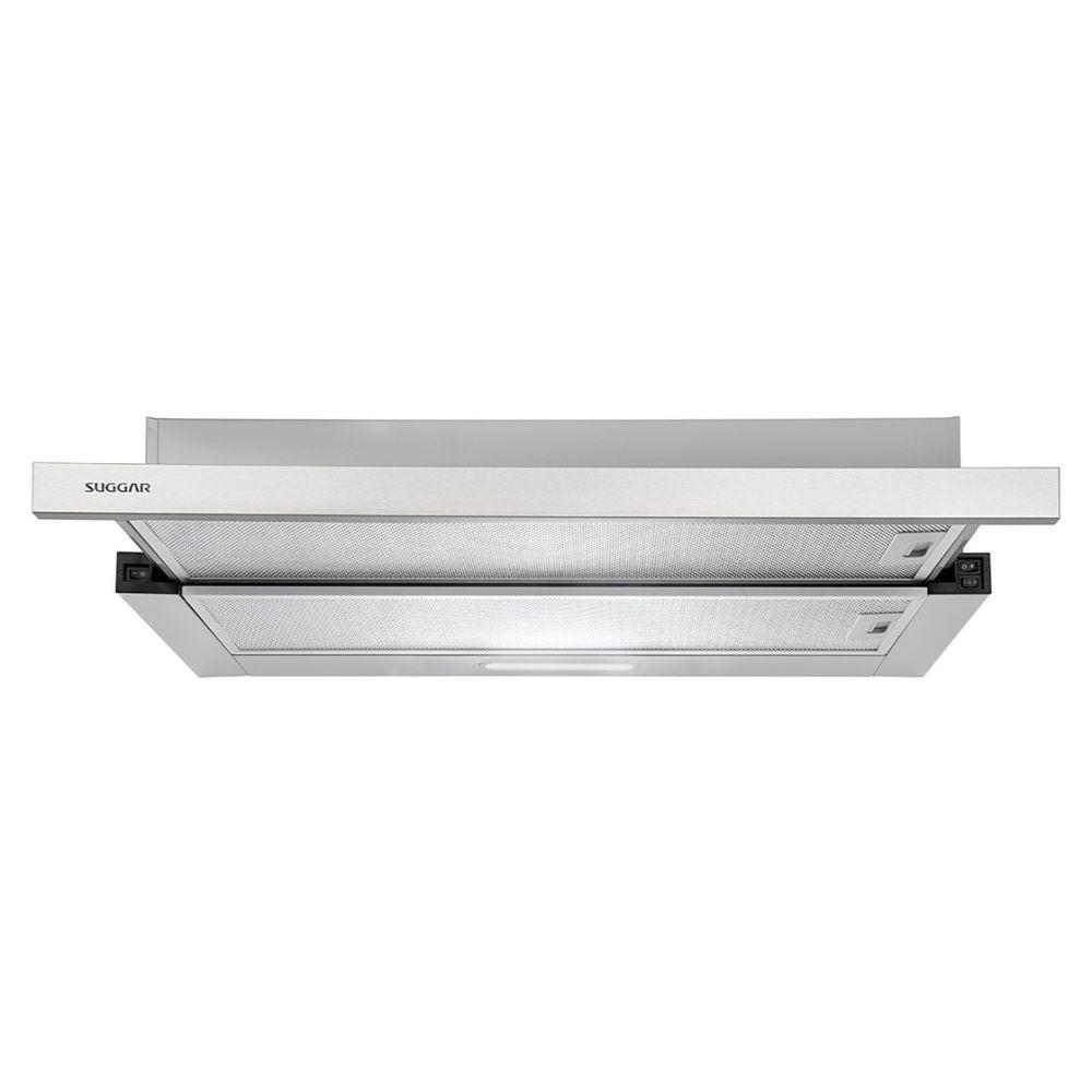 Depurador de Ar Suggar Slim de Embutir 80Cm Inox 110V DE81IX - 4