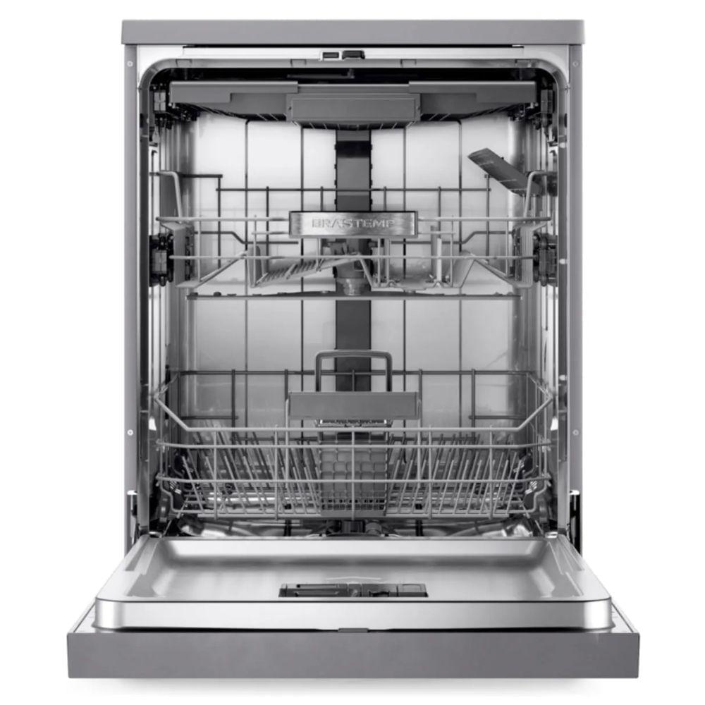 Lava-Louças Brastemp 15 Serviços Smart Sensor Inox 110V BLF61ARANA - 5