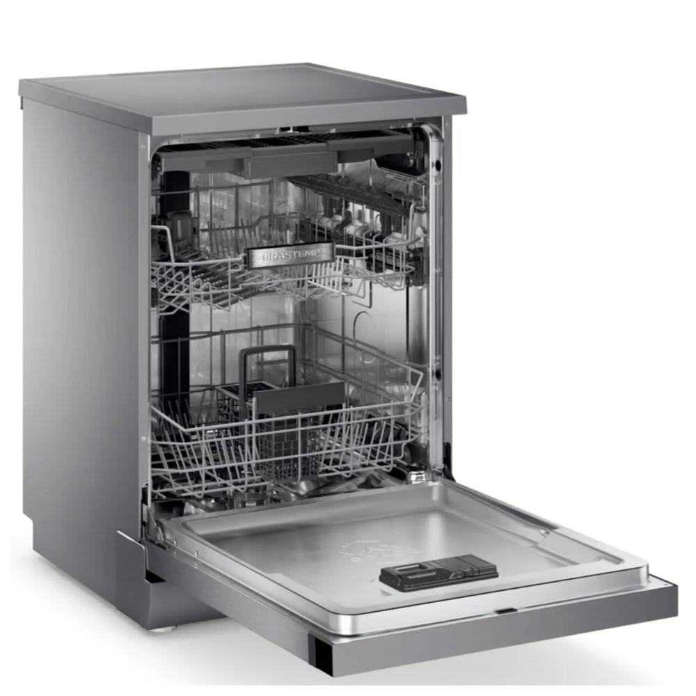 Lava-Louças Brastemp 15 Serviços Smart Sensor Inox 110V BLF61ARANA - 6