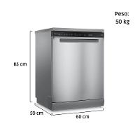 Lava-Louças Brastemp 15 Serviços Smart Sensor Inox 110V BLF61ARANA - 3