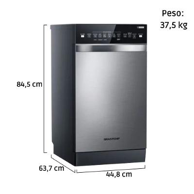 Lava-louças Brastemp 10 Serviços Inox 220V BLF10BRBNA