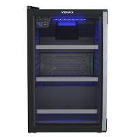 Cervejeira Venax Blue Light 100 Litros Abertura Para Esquerda Preto Fosco 110V 37714 - 2