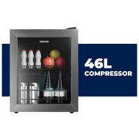 Frigobar Suggar 46L  Inox 220V FB4612IX - 9