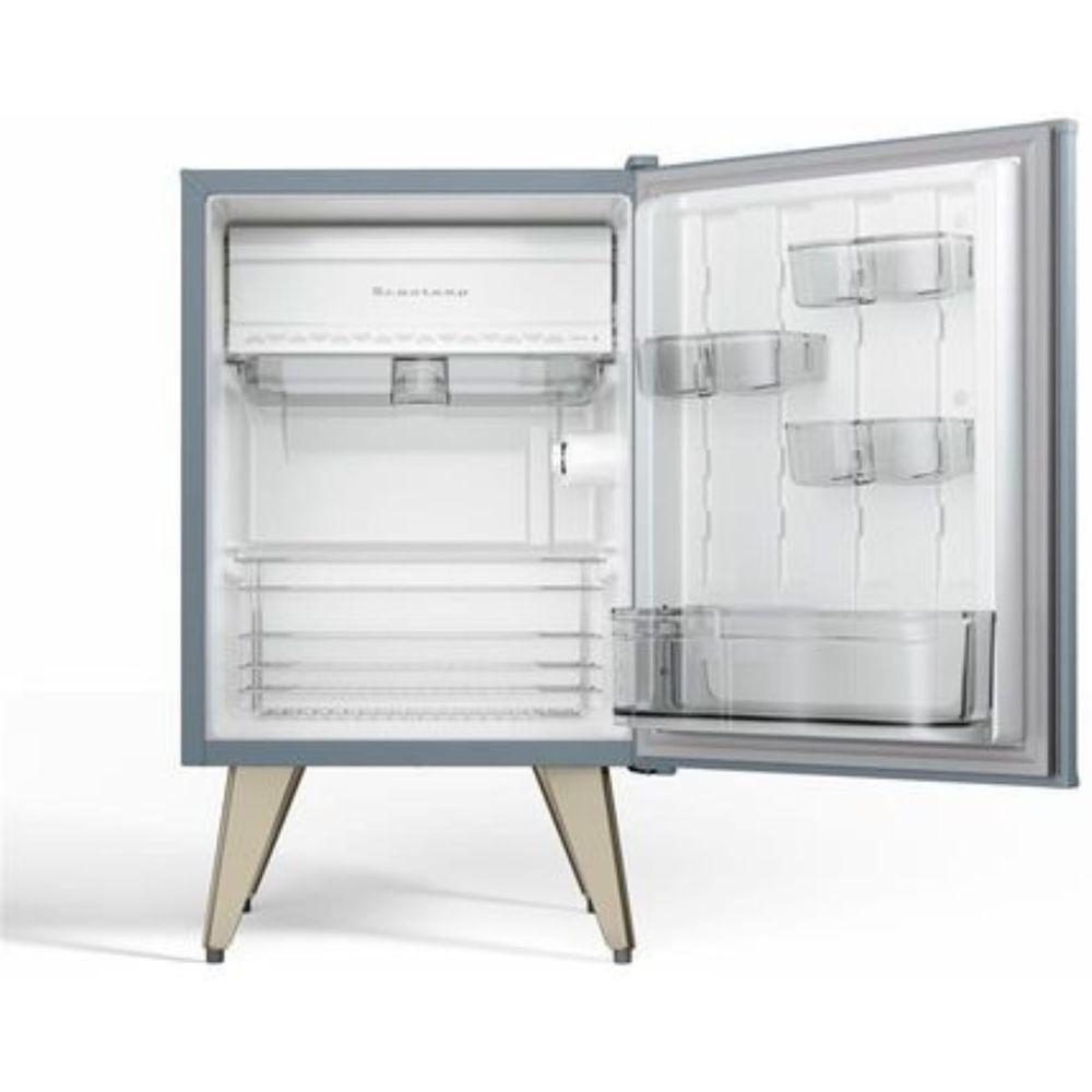 Frigobar Brastemp Retrô 76 Litros Azul Claro 110V BRA08HWANA - 5