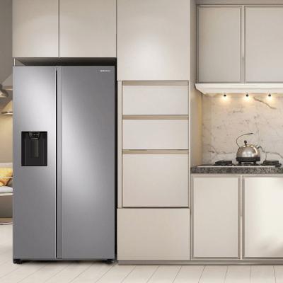 Geladeira Samsung Side by Side RS60 602L Inox Look 110V RS60T5200S9/AZ