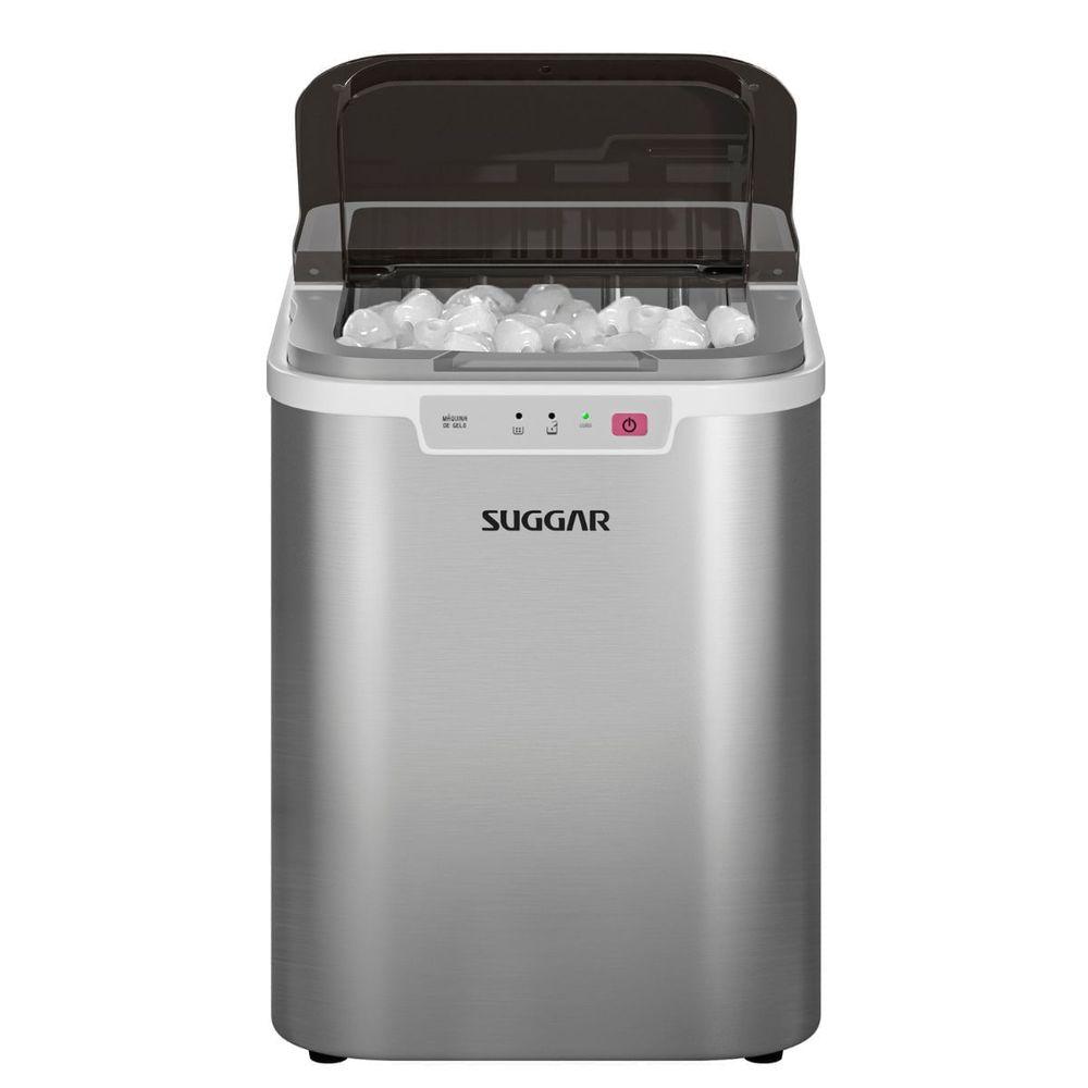 Máquina de Gelo Suggar 15kg Prata 220V MG1502PR - 7