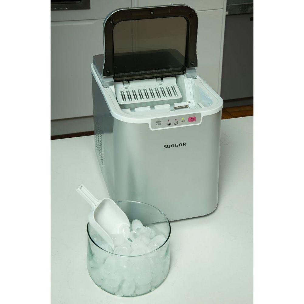 Máquina de Gelo Suggar 15kg Prata 220V MG1502PR - 13