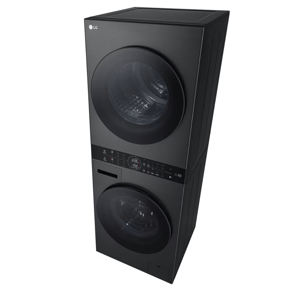 Lava e Seca LG Torre WashTower 14kg Preta Inox 220V WK14BS6A - 10