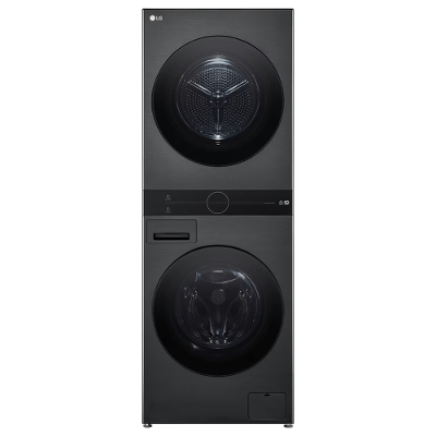 Lava e Seca LG Torre WashTower 14kg Preta Inox