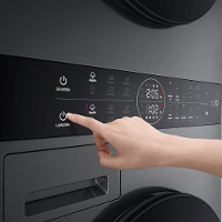 Lava e Seca LG Torre WashTower 14kg Preta Inox 220V WK14BS6A - 5