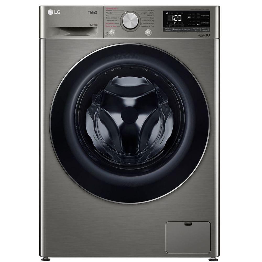 Lava e Seca LG VC4 IA 12kg Inox Look 220V CV5012PC4A - 1
