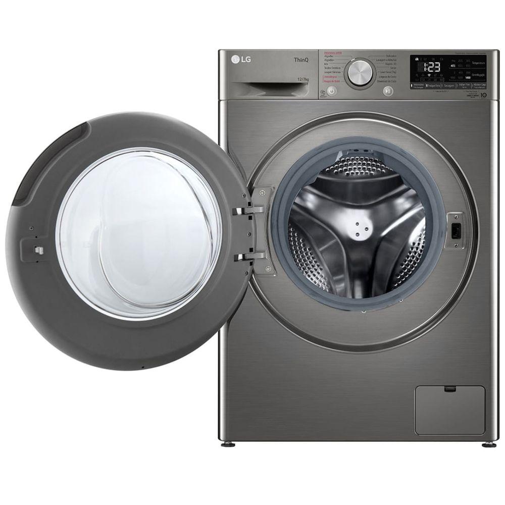 Lava e Seca LG VC4 IA 12kg Inox Look 220V CV5012PC4A - 6