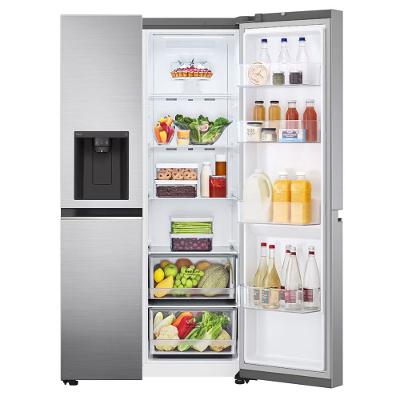 Geladeira LG Side by Side Thinq 611L Inverse Inox 220V GC-L257SLP1