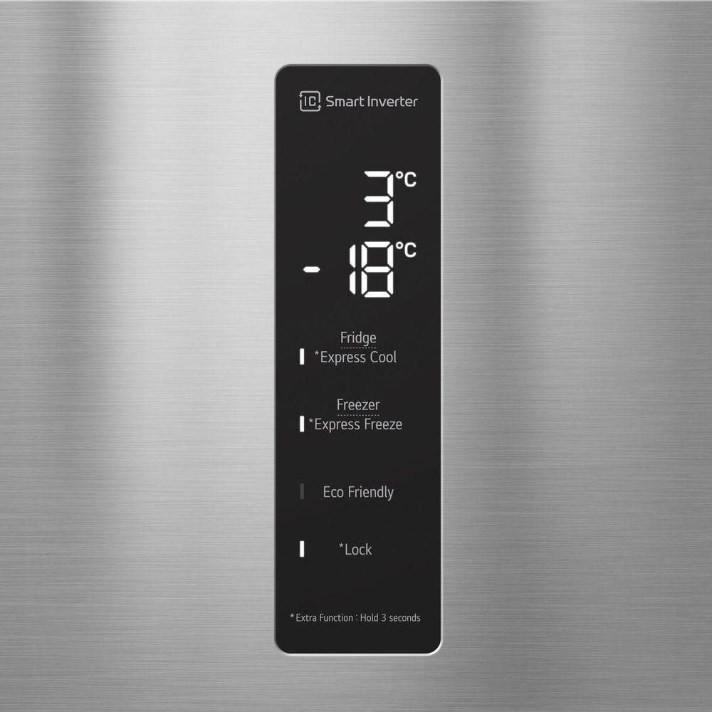 Geladeira Smart LG Frost Free Inverter 451 Litros Inverse Inox Look 220V GC-B569NLL2 - 6
