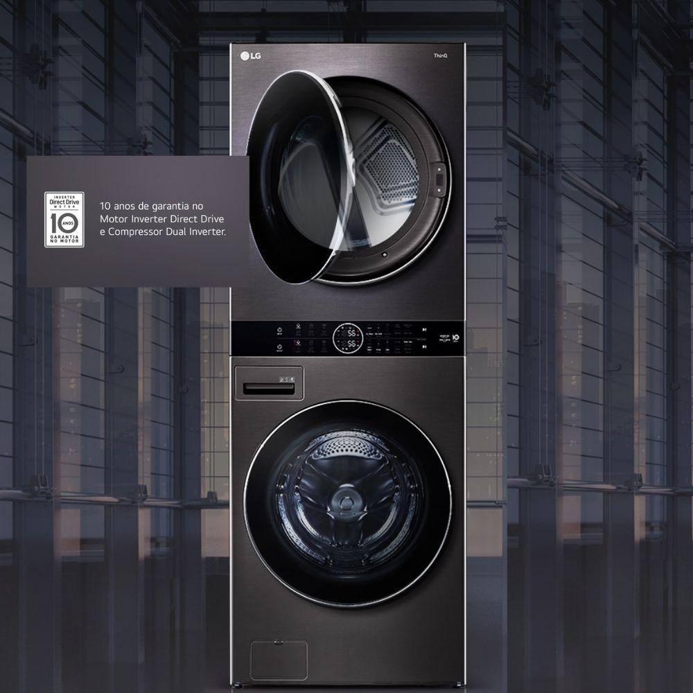 Lava e Seca LG WashTower 17kg Inox - 2