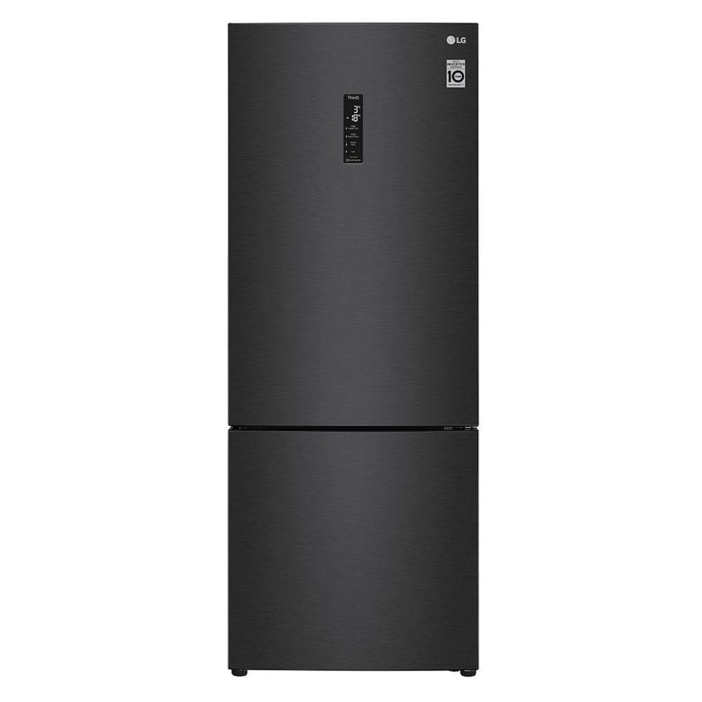 Geladeira LG Smart Frost Free Inverter 451 Litros Inverse Inox Preta 110V GC-B569NQLC - 1