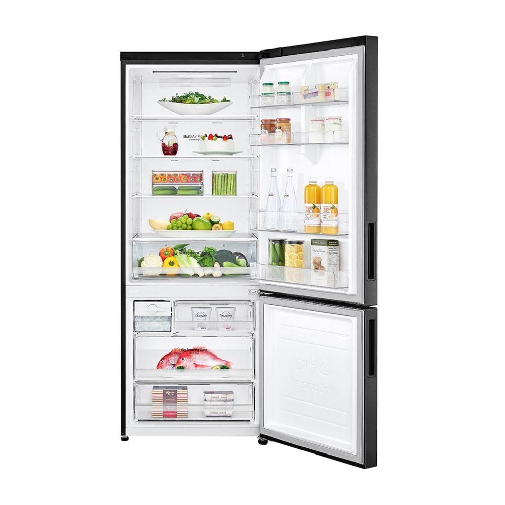 Geladeira LG Smart Frost Free Inverter 451 Litros Inverse Inox Preta 110V GC-B569NQLC - 2
