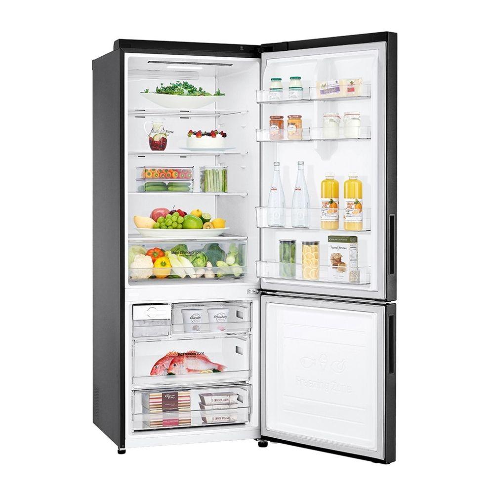 Geladeira LG Smart Frost Free Inverter 451 Litros Inverse Inox Preta 110V GC-B569NQLC - 3