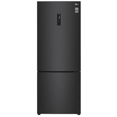 Geladeira Smart LG GC-B569NQLC Frost Free Inverter 451 Litros Inverse Inox Preta