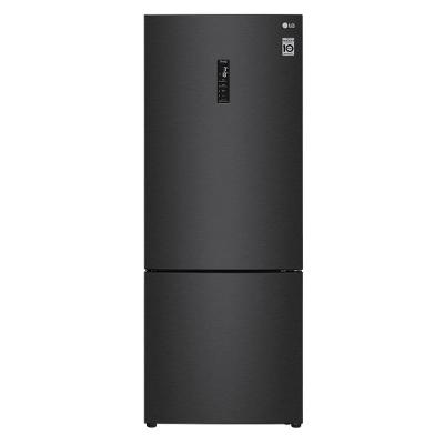 Geladeira Smart LG GC-B569NQLC Frost Free Inverter 451 Litros Inverse Inox Preta