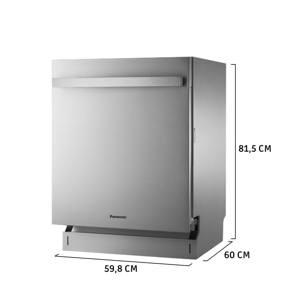Lava-Louças Panasonic 15 Serviços de Embutir Inox 220V NP-6M2FTKBRP - 2
