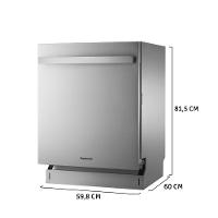 Lava-Louças Panasonic 15 Serviços de Embutir Inox 220V NP-6M2FTKBRP - 2