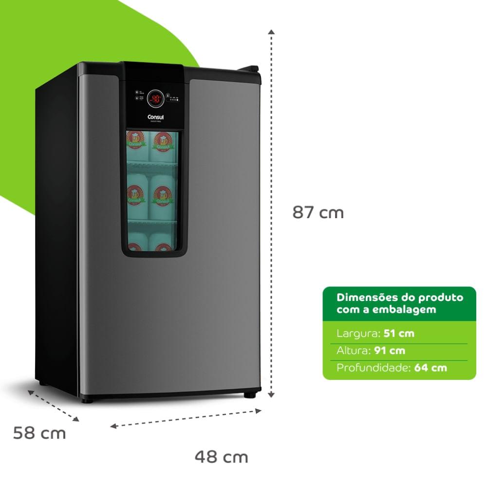 Cervejeira Consul 82 Litros Titanium 110V CZD12ATANA - 3