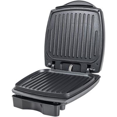 Grill Elétrico Preto Burguer Oster 2 em 1 com Estufa 110V OGRL500-127