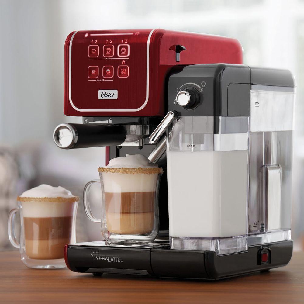 Cafeteira Espresso Oster Primalatte Touch Vermelho 110V BVSTEM6801R-017 - 2