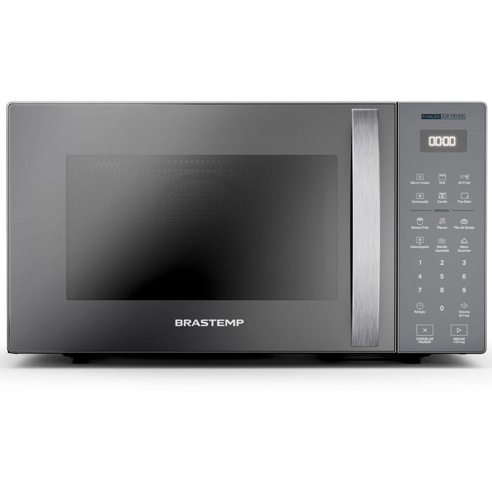 Micro-ondas Brastemp Bancada 29 Litros Air Fryer Cinza - 1