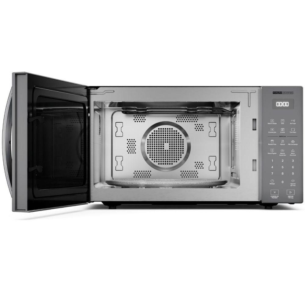 Micro-ondas Brastemp Bancada 29 Litros Air Fryer Cinza - 6